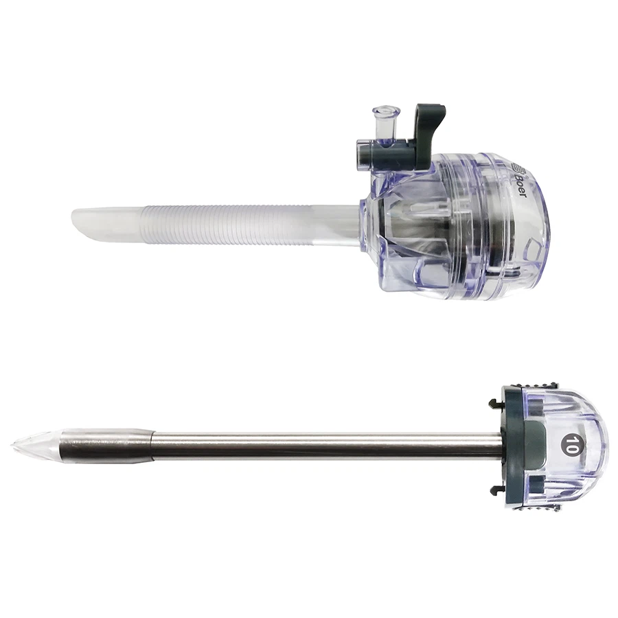 Optical trocar and cannula 10mm-1 Optical trocar and cannula 10mm-1